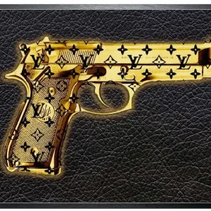 Fabrieksprijs Art Print Louis Pistool GUN-076